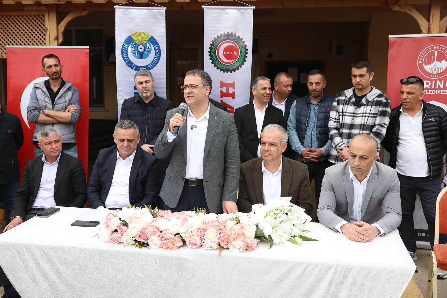 Derince’de Sözleşme Sevinci İşçilerin Maaşına % 45 Zam