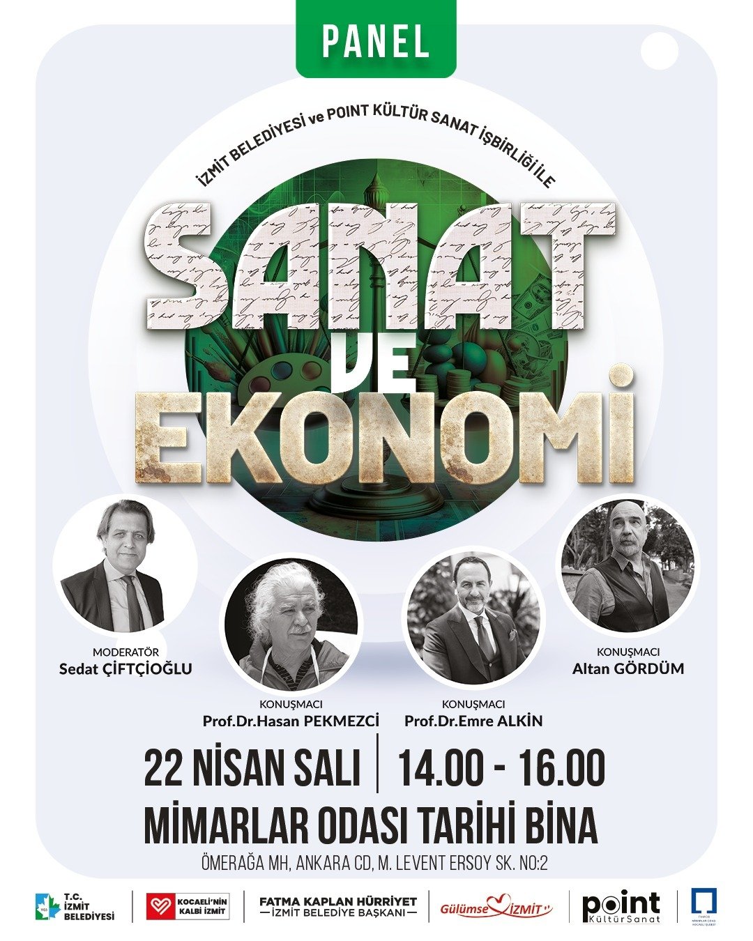 İzmit’te “Sanat Ve Ekonomi” Paneli Düzenlenecek