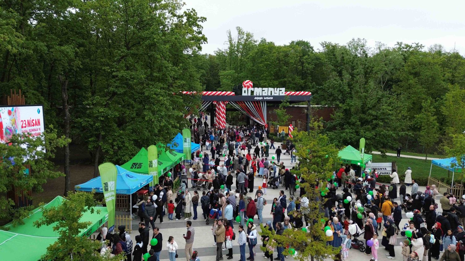 Ormanya Ve Kuzuyayla, 23 Nisan’da 59 Bin Kişiyi Ağırladı