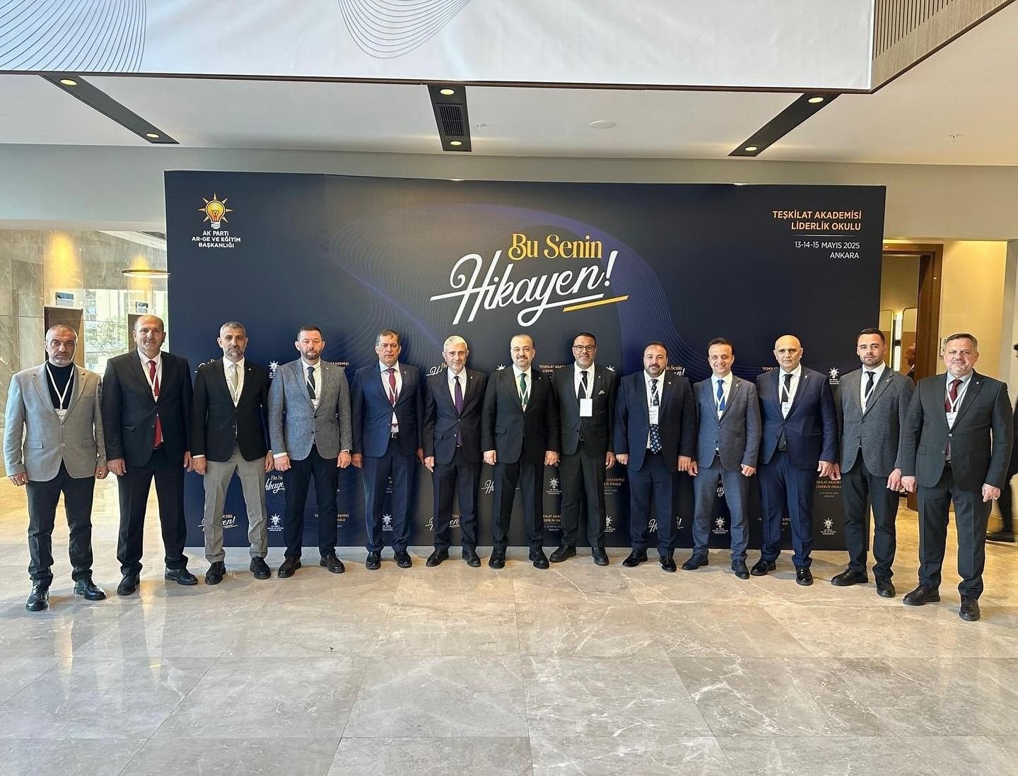 Başkan Talus Ve 12 İlçe Başkanı Ankara’da