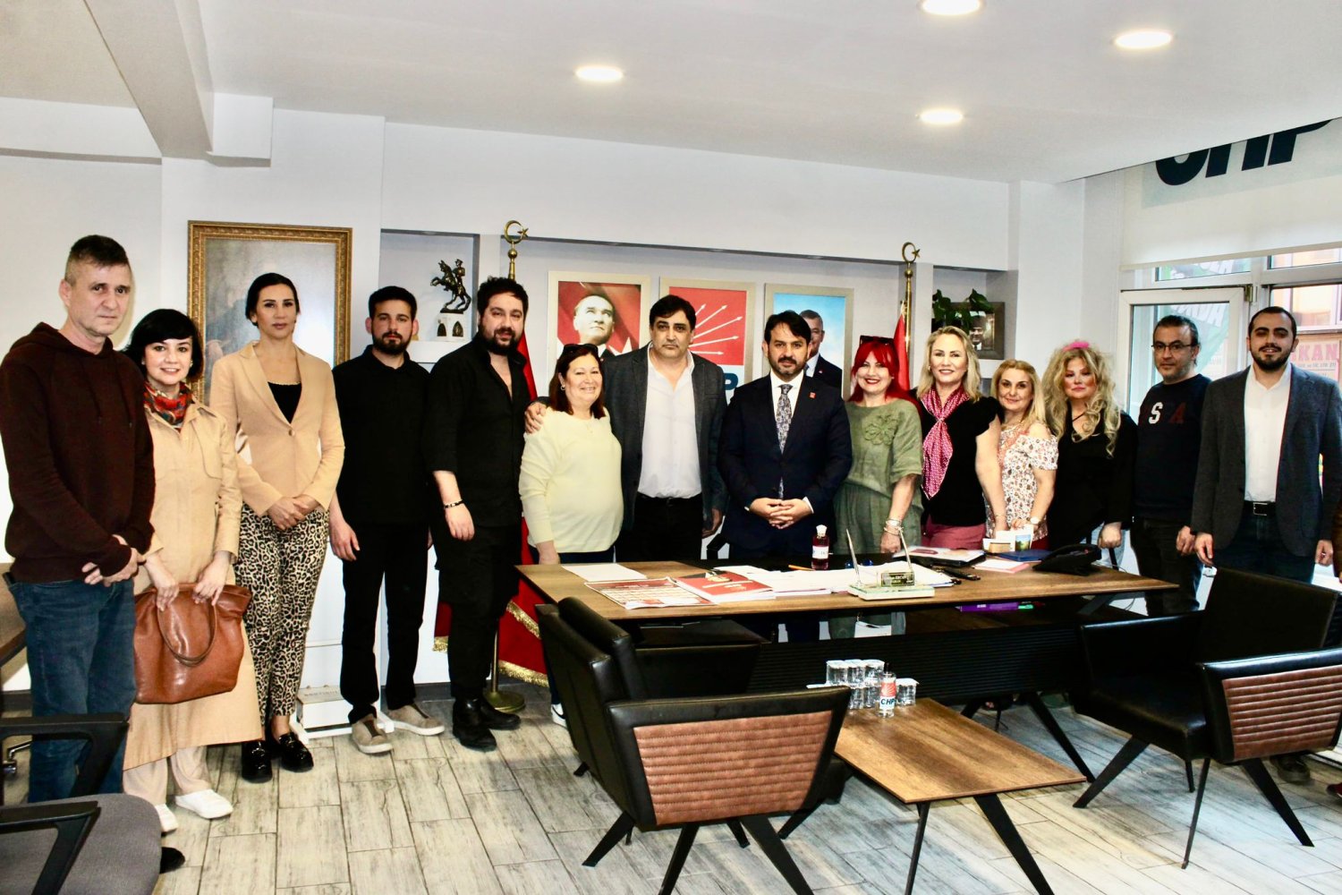 İKM Yönetim Ercan'a Gidip Esnafın Sorunlarını Anlattı