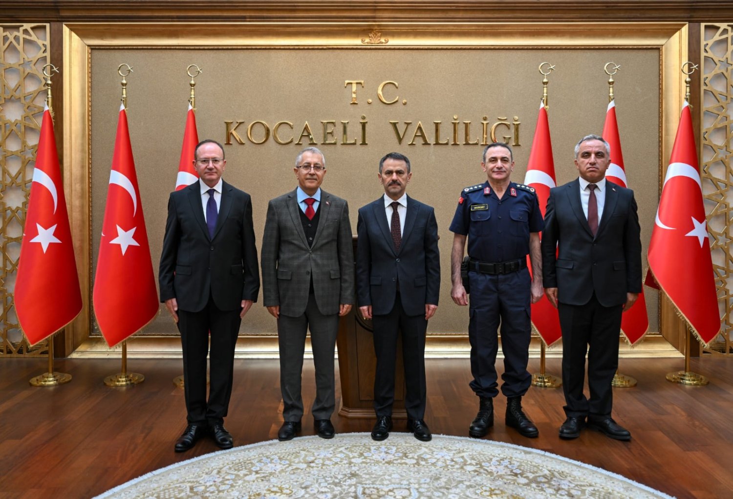 Jandarma Asayiş Vakfı Vali Aktaş’ı Ziyaret Etti 