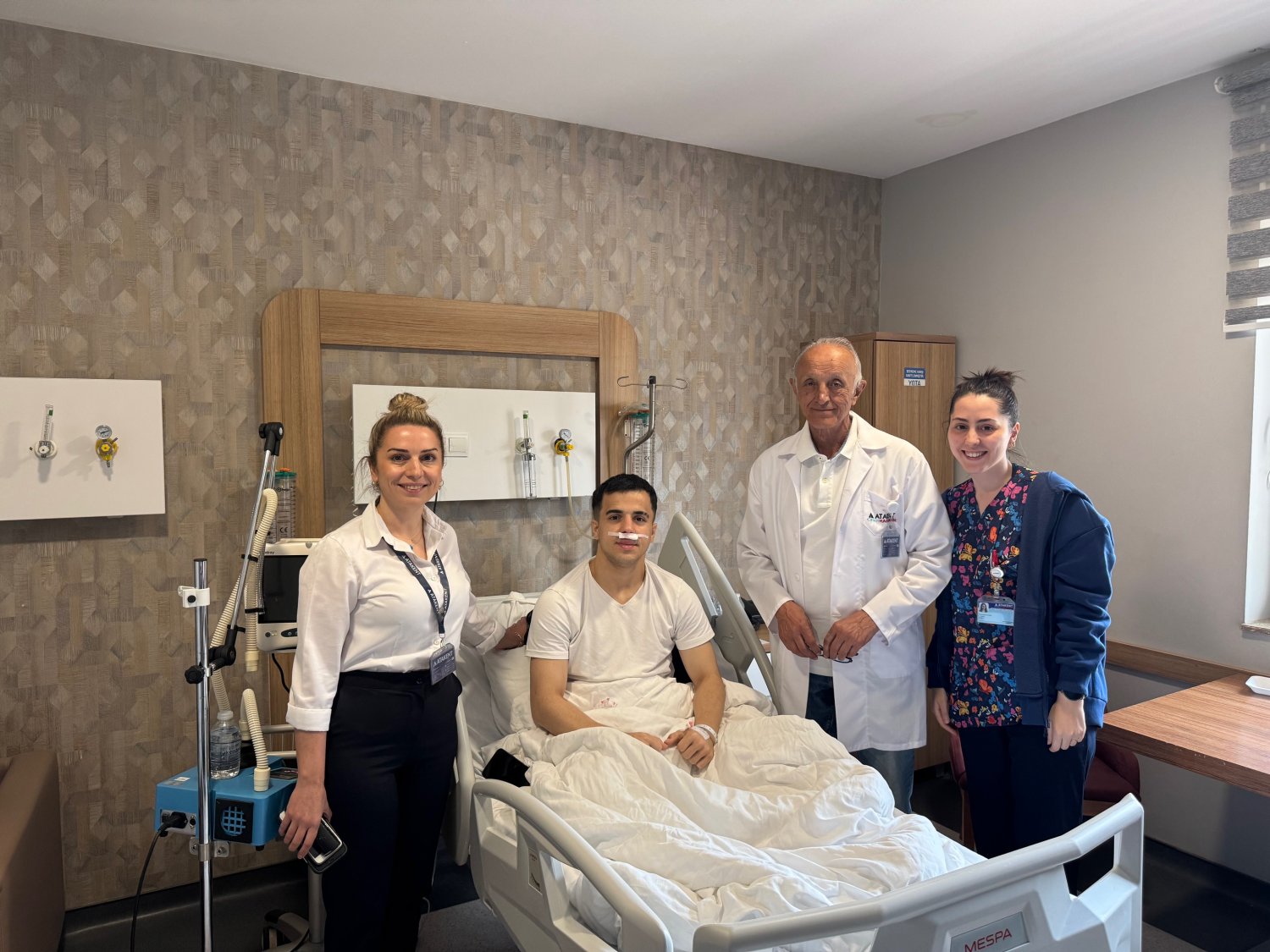 Karate Şampiyonu, Özel Atakent Cihan Hastanesinde Ameliyat Oldu