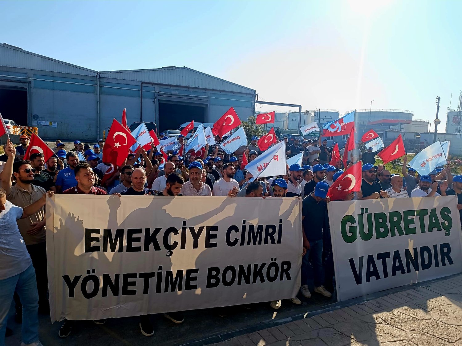 Petrol-iş Sendikası'ndan Gübretaş'a: Bu İş Masada Bitsin!