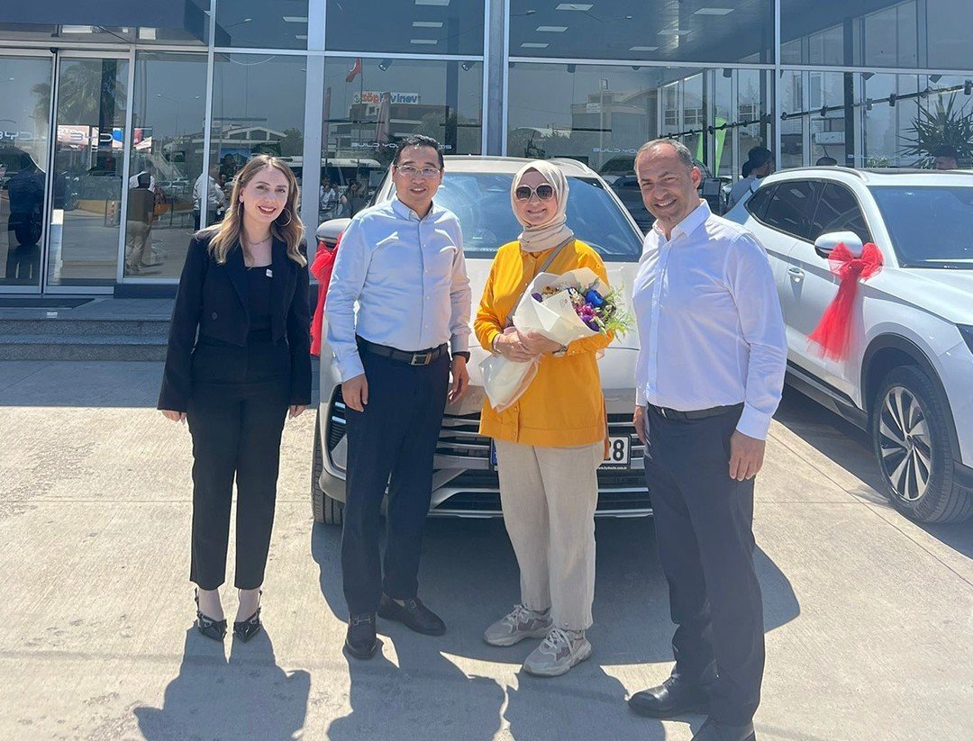 BYD Plaza Kocaeli Kaya’da Anlamlı Araç Teslimatı Gerçekleşti
