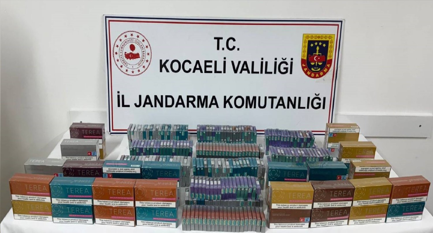 Jandarma’dan Gebze’de Kaçak Elektronik Sigara Operasyonu