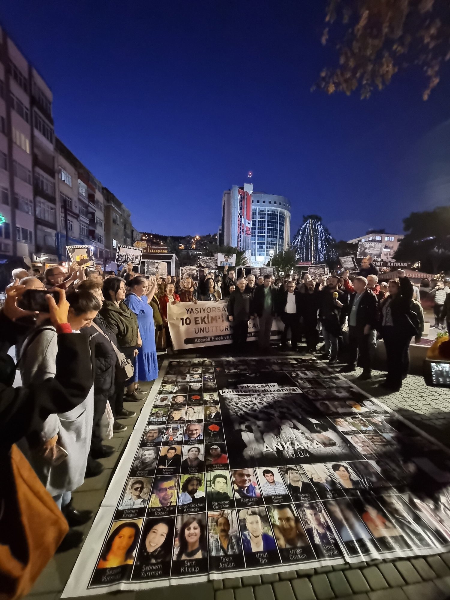 Kocaeli’de 10 Ekim Katliamı Unutulmadı
