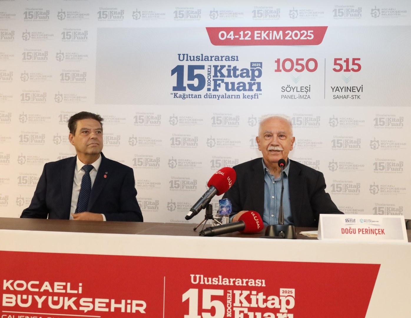 Perinçek, Kitap Fuarı’nda Asya Çağını Vurguladı