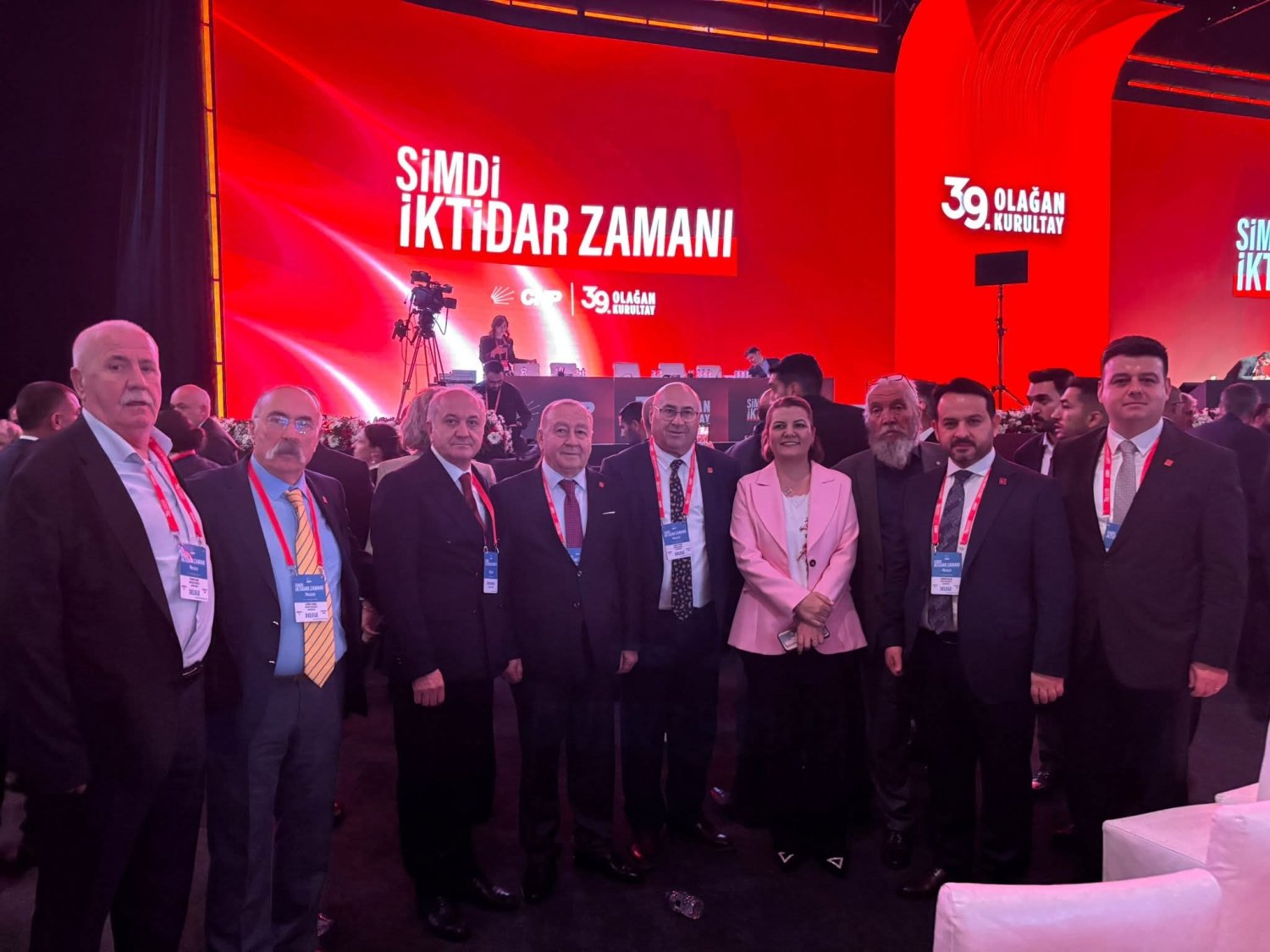 CHP’nin 39. Olağan Kurultayında Kocaeli Heyeti Yerini Aldı