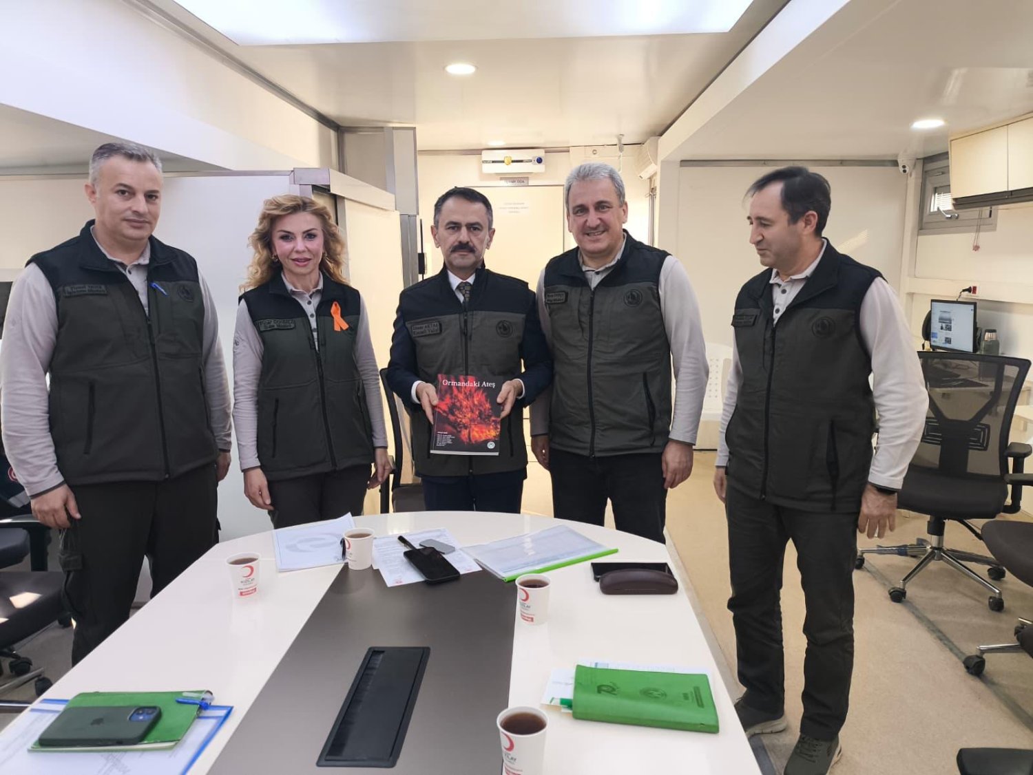 Sakarya Orman Bölge Müdürü Metin Topçu, Vali İlhami Aktaş’ı Ziyaret Etti