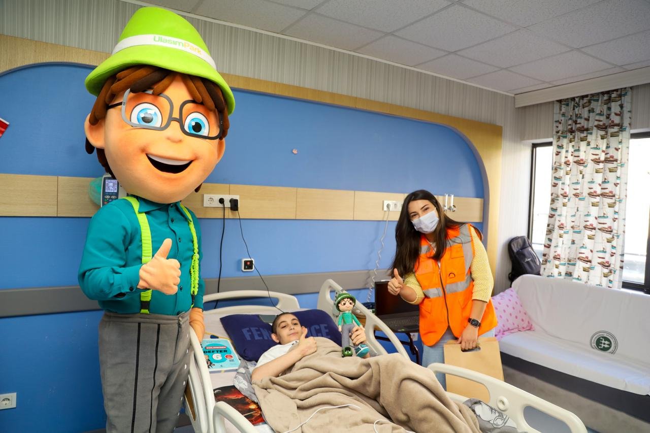 Ulaşımpark, Lösemi Servisine Umut Aşıladı