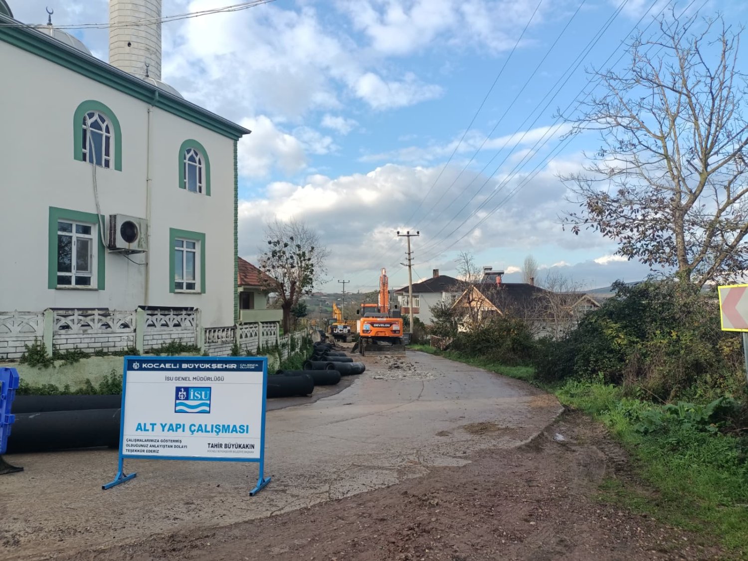 İSU, Kandıra’nın Altyapısını Geleceğe Hazırlıyor