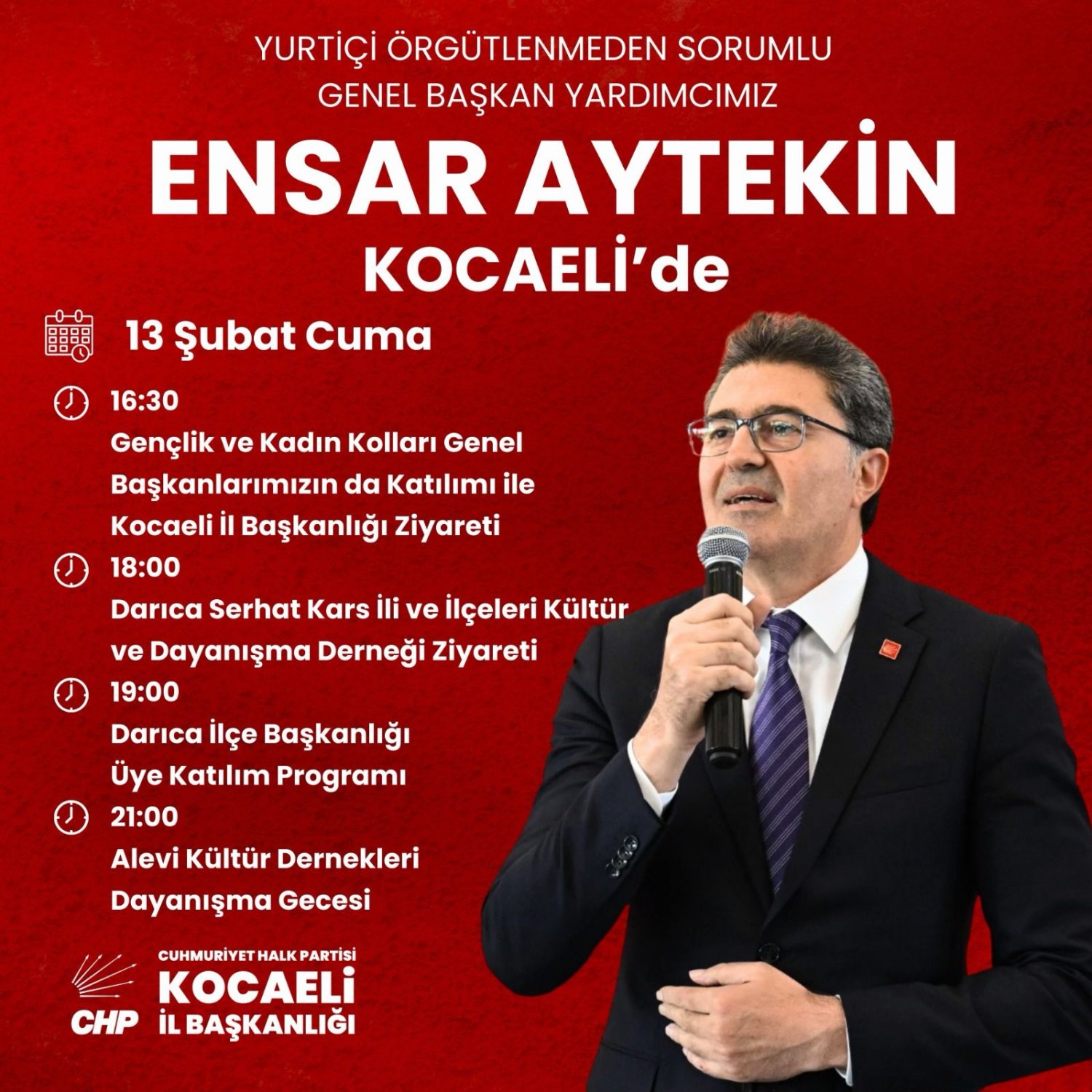 CHP’nin Örgütlenme Hamlesi Kocaeli’de Başlıyor
