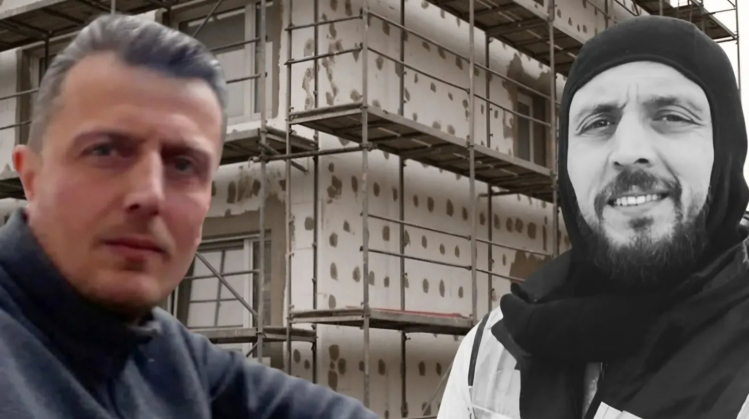 Dış Cephe Yalıtımı Yapan  İki Kardeş Yüksekten Düştü! 