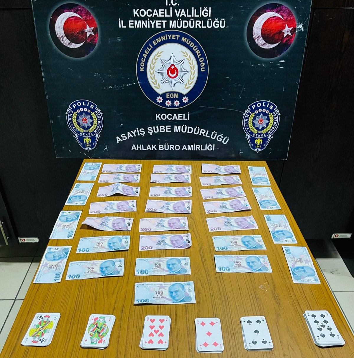İzmit’te Kumar Denetimi