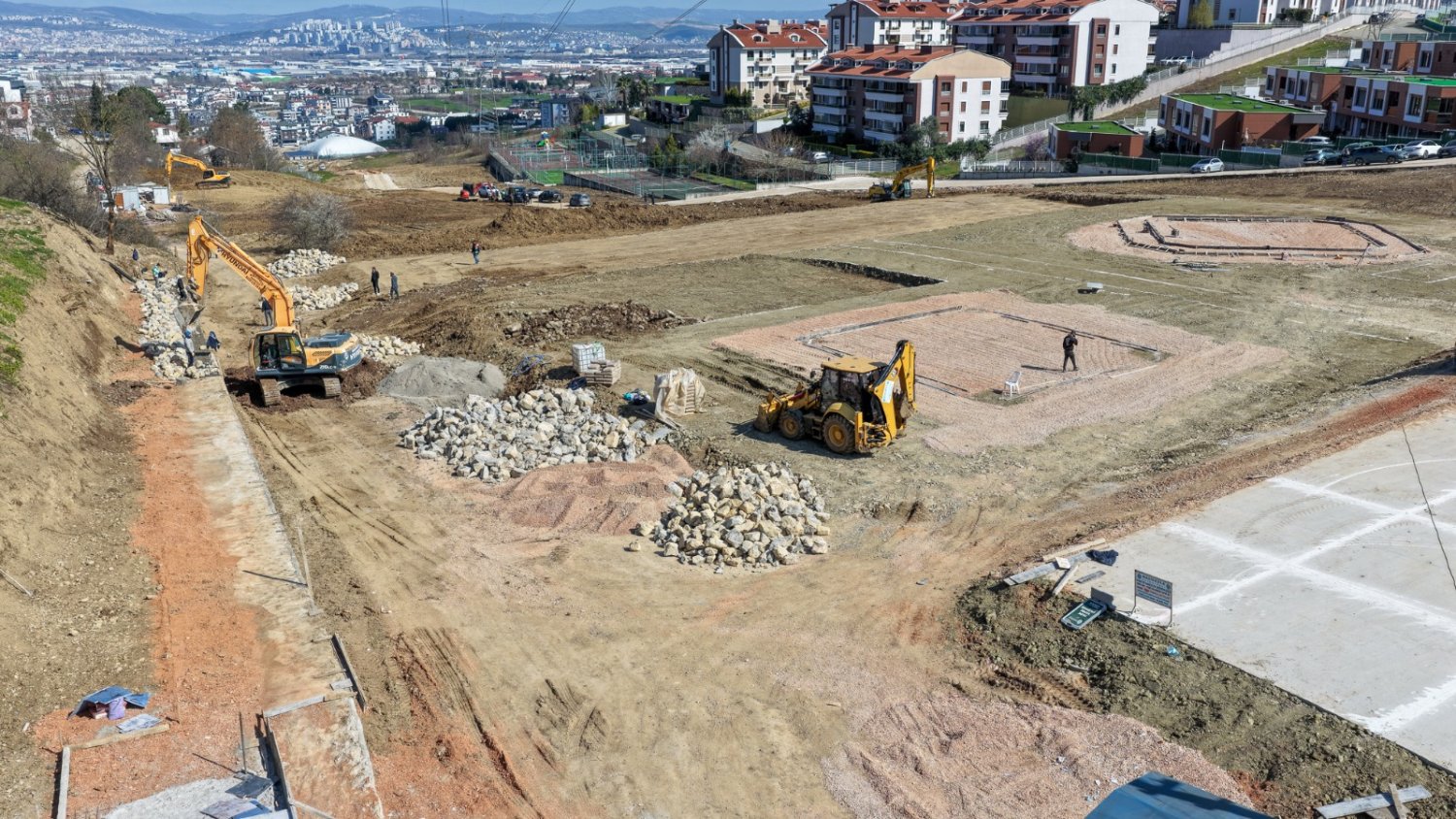 Başiskele’ye Yeni Nefes: Yeşilyurt Vadisi’nde Çalışmalar Sürüyor