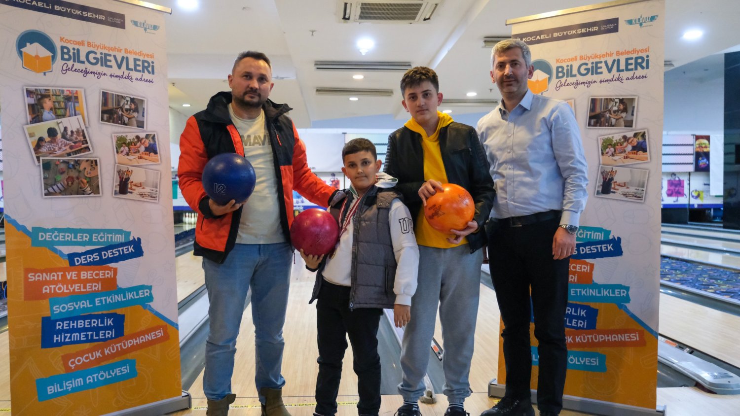 Bilgievleri’nden Baba-Oğul Bowling Turnuvası