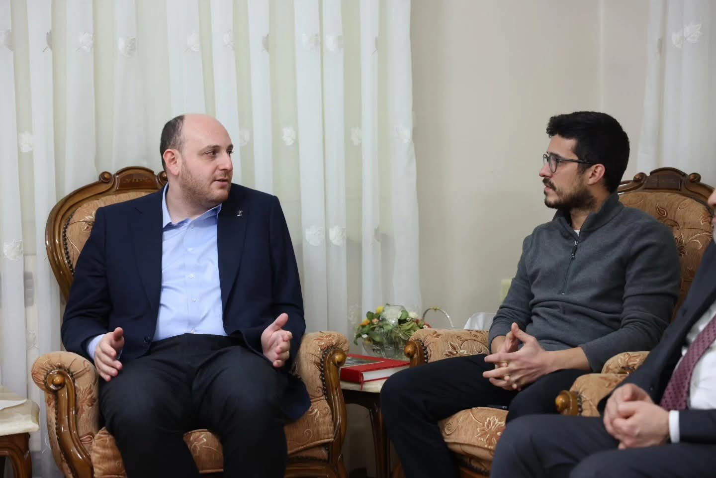 Büyükgümüş'den Haluk Ercan’ın Ailesine Taziye Ziyareti