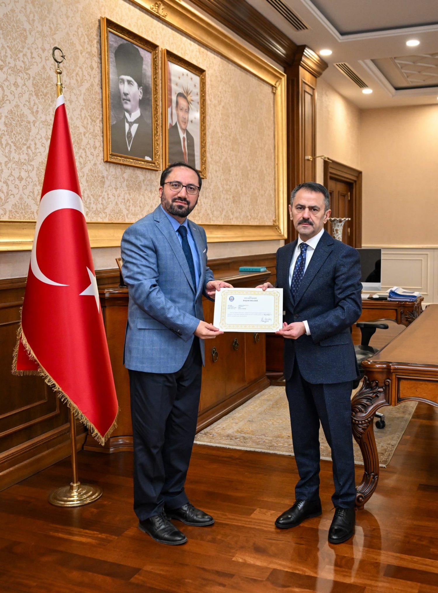 İzmit Müftüsü Şavlı’dan Vali Aktaş’a Veda Ziyareti