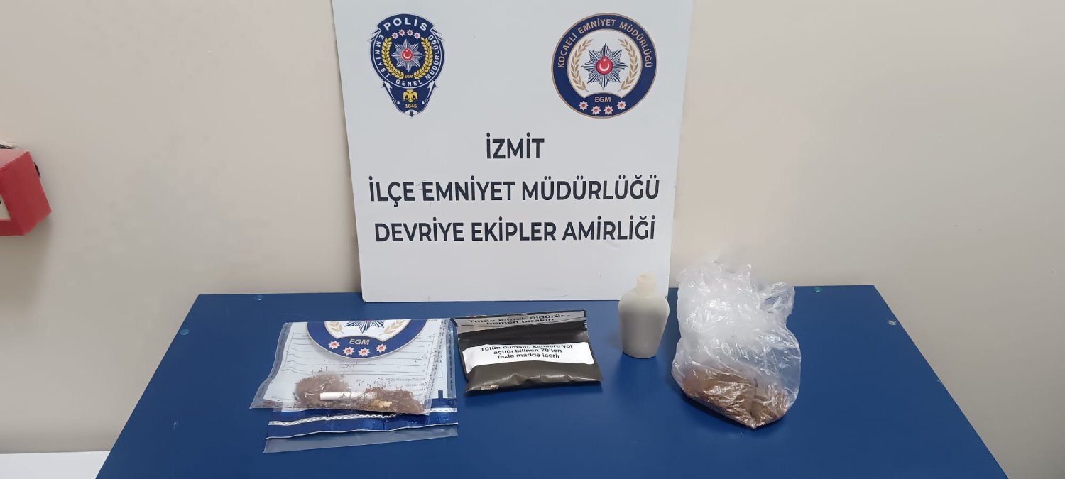 Kocaeli’de 3 Şüpheli 78 Gram Uyuşturucuyla Yakalandı