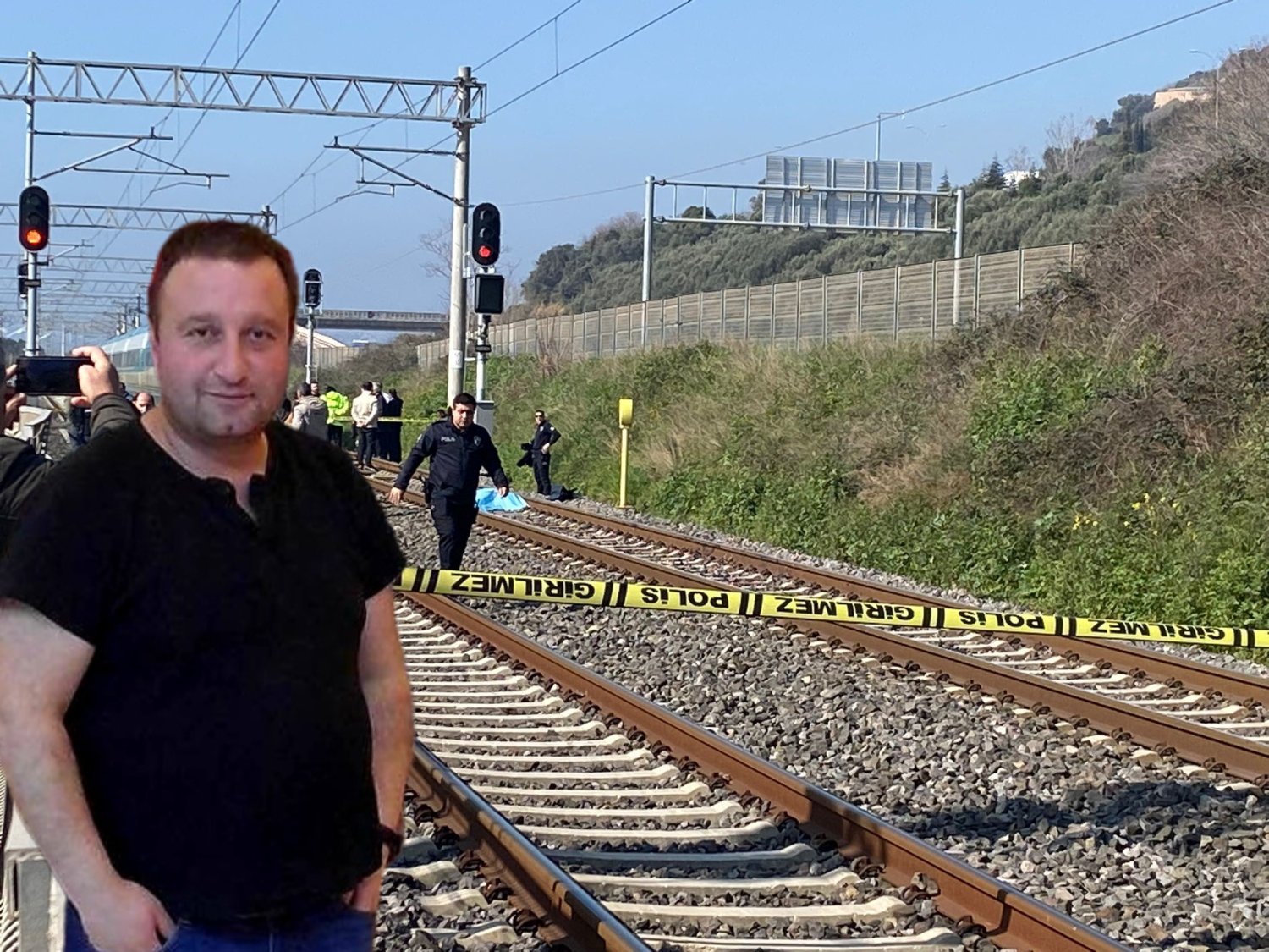 Raylara Atlayan 45 Yaşındaki Adam Hayatını Kaybetti