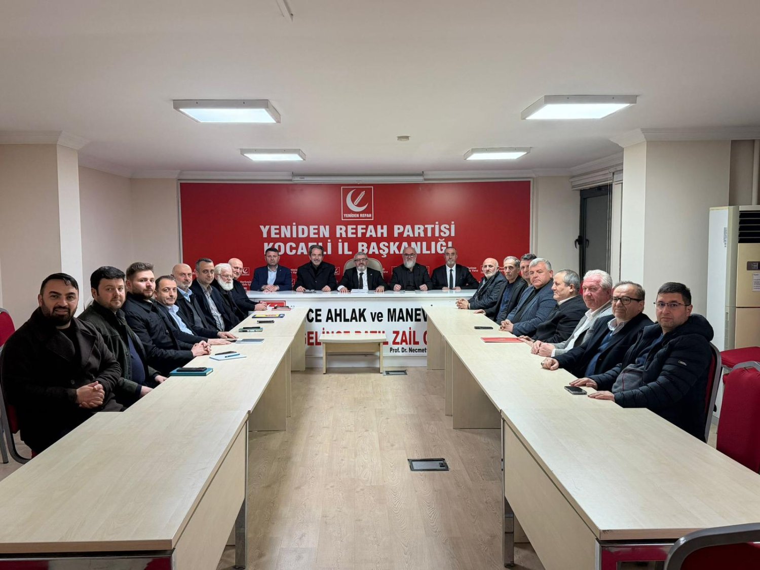 Yeniden Refah Partisi Kocaeli Yeni Başkanlık Divanını Açıkladı