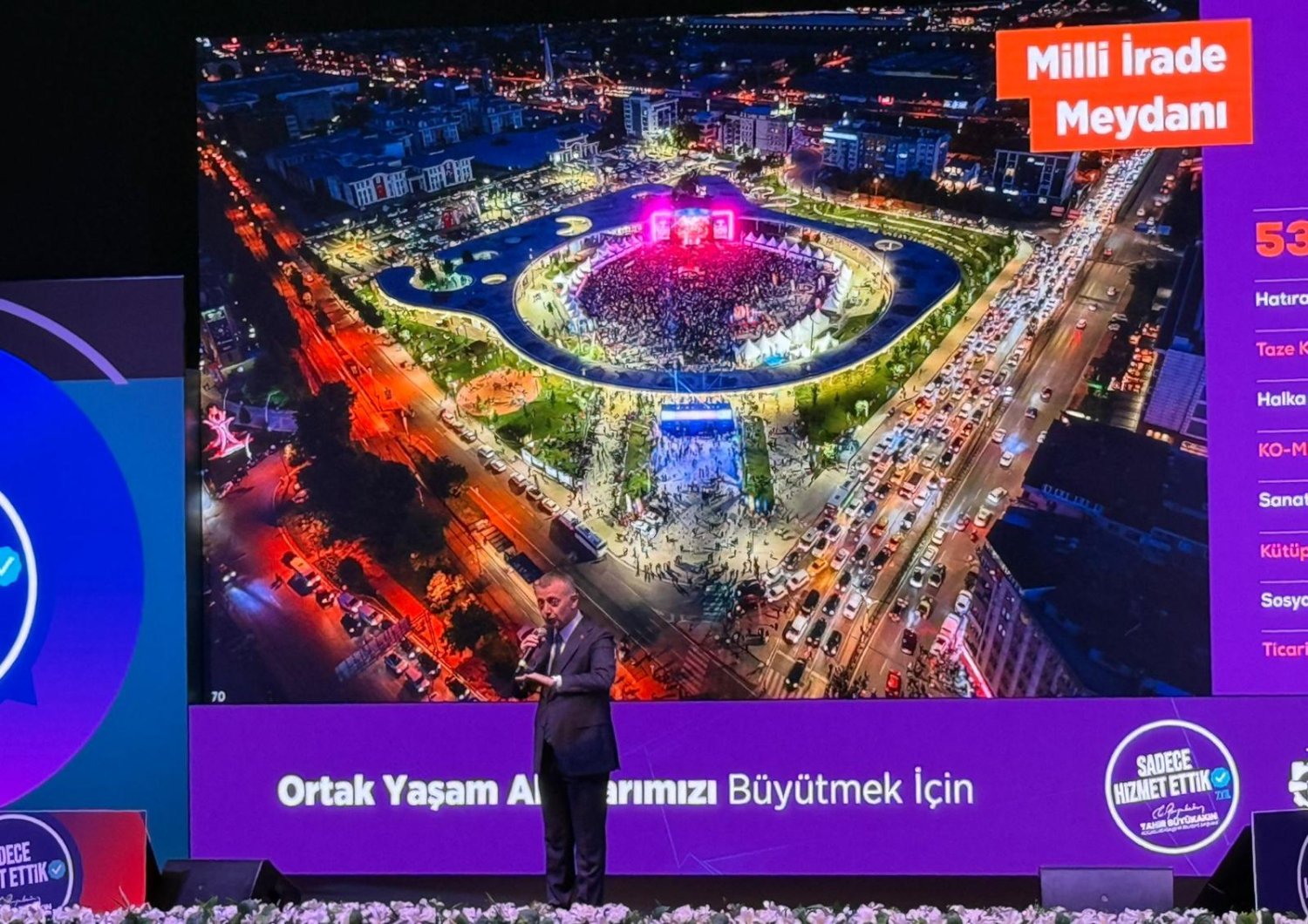 Büyükakın’dan Eleştirilere Yanıt: Vizyon Milli İrade Meydanı’dır