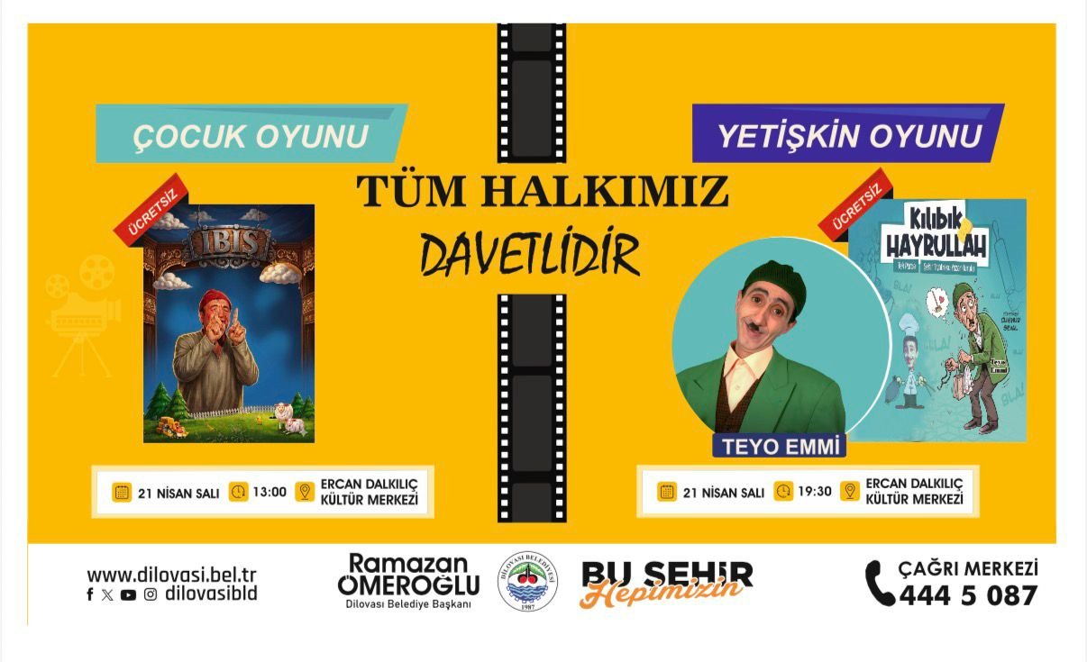 Dilovası’nda Kültür Sanat Etkinliğine Davet