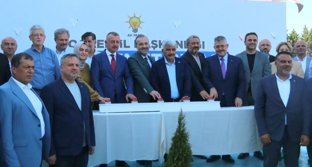 Ak Parti'nin Yeni Yuvasının Temeli Atıldı