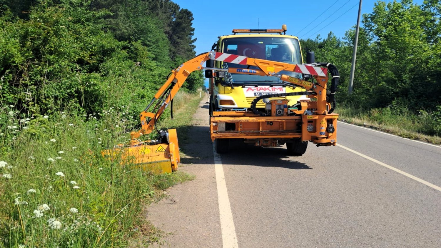 Kandıra’da Yollar Yaz Sezonuna Hazırlanıyor