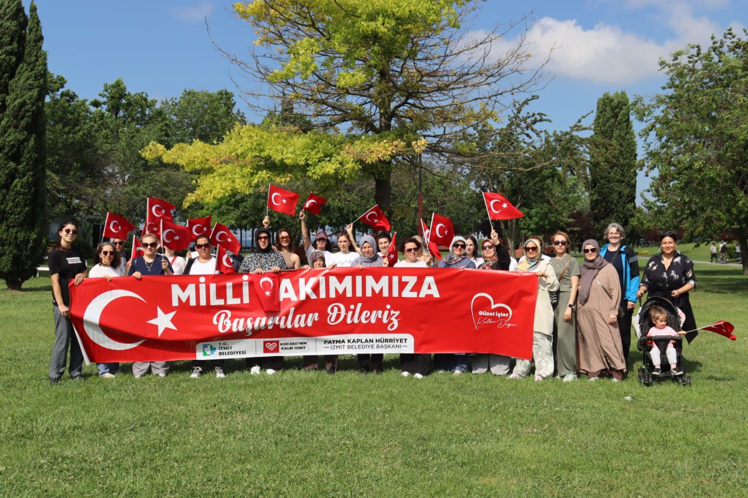 Sağlıklı Yaşam Yürüyüşünde A Milli Takım’a Tam Destek
