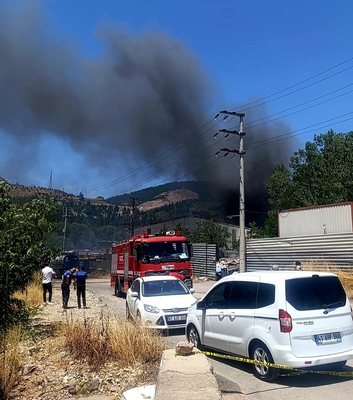 Kimyasal Fabrikada Büyük Yangın! 