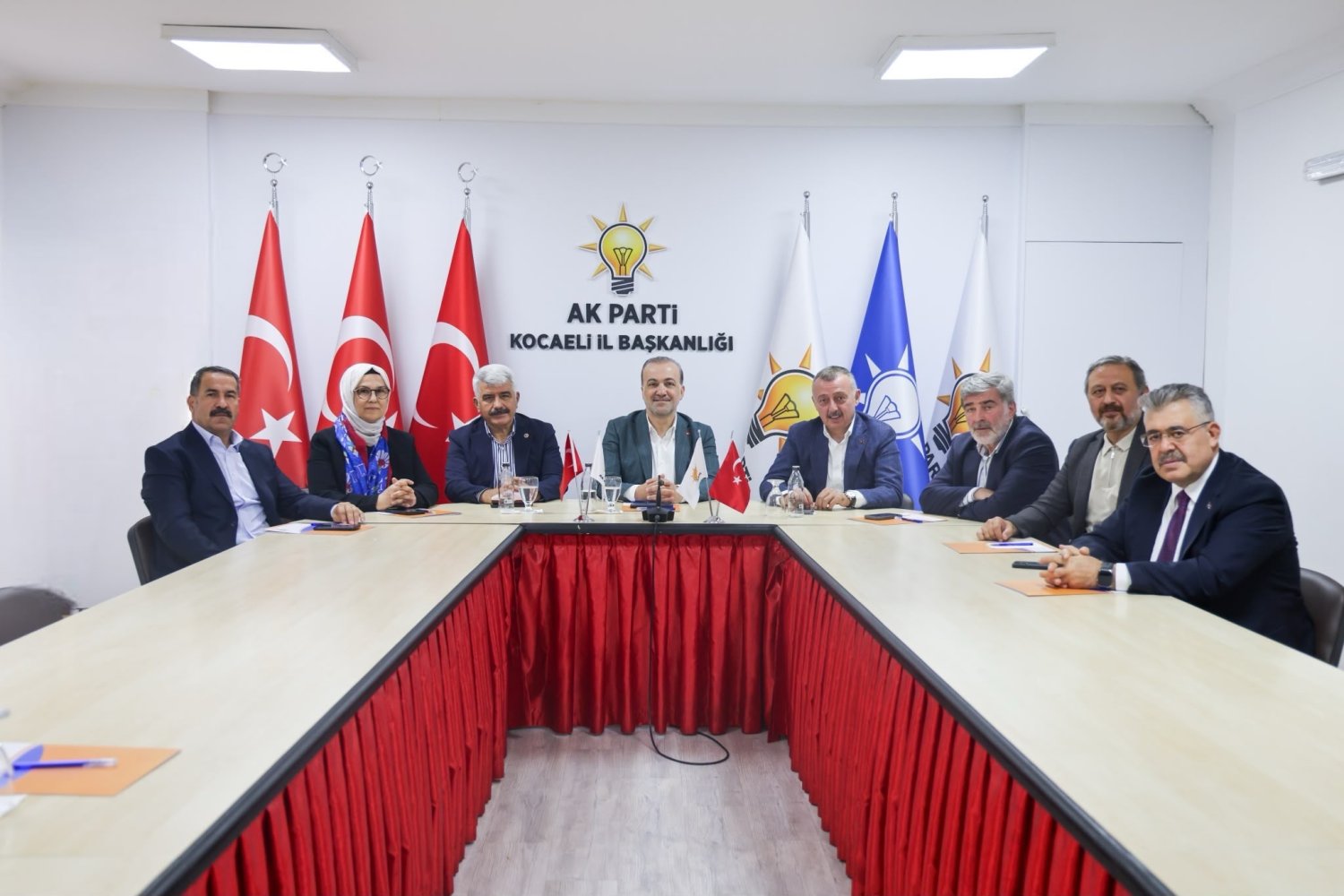 Talus Ameliyat Sonrası İlk Kez Koordinasyon Toplantısına Başkanlık Etti