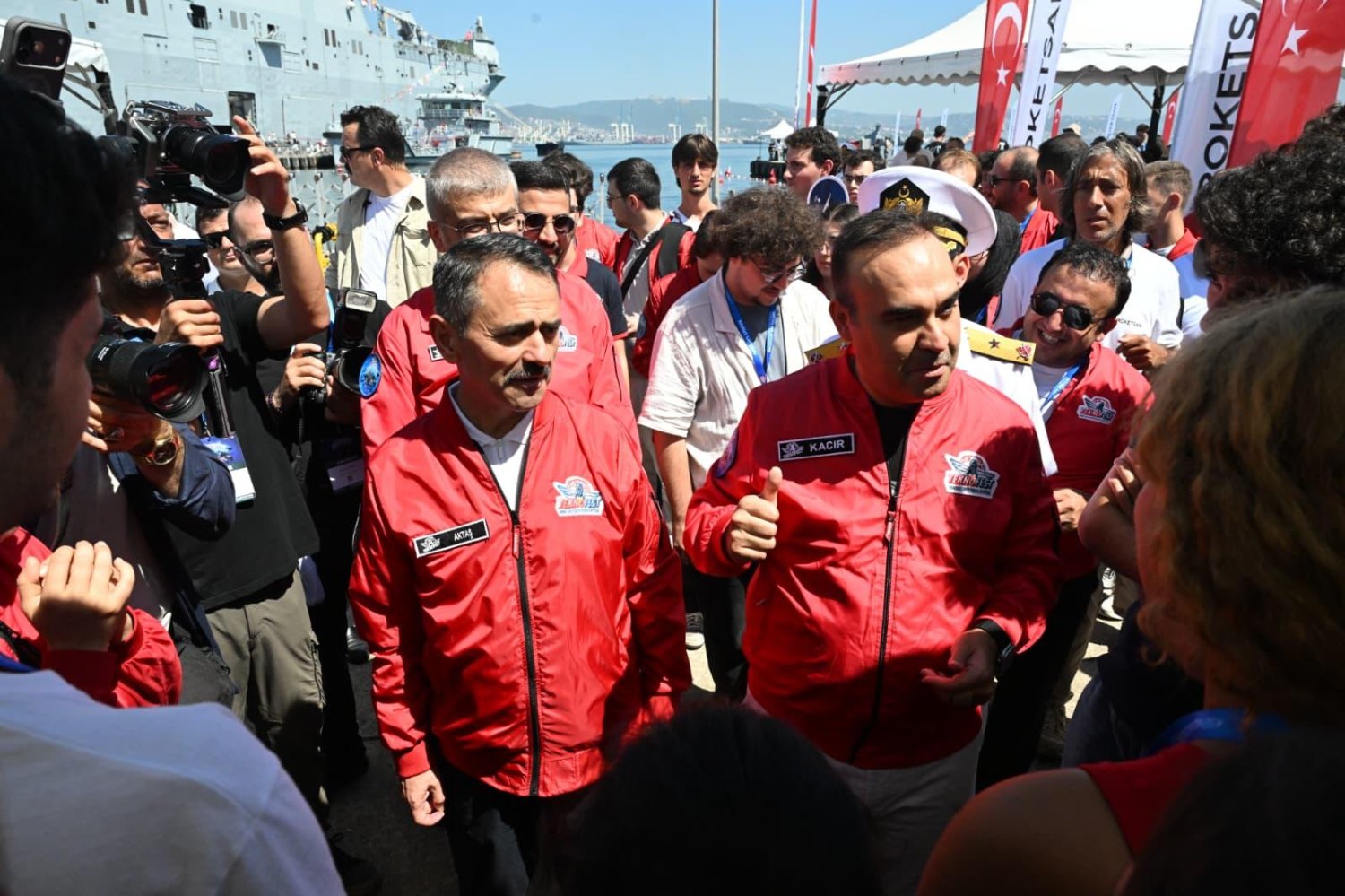 Bakan Kacır’dan Teknofest Mavi Vatan’a Ziyaret