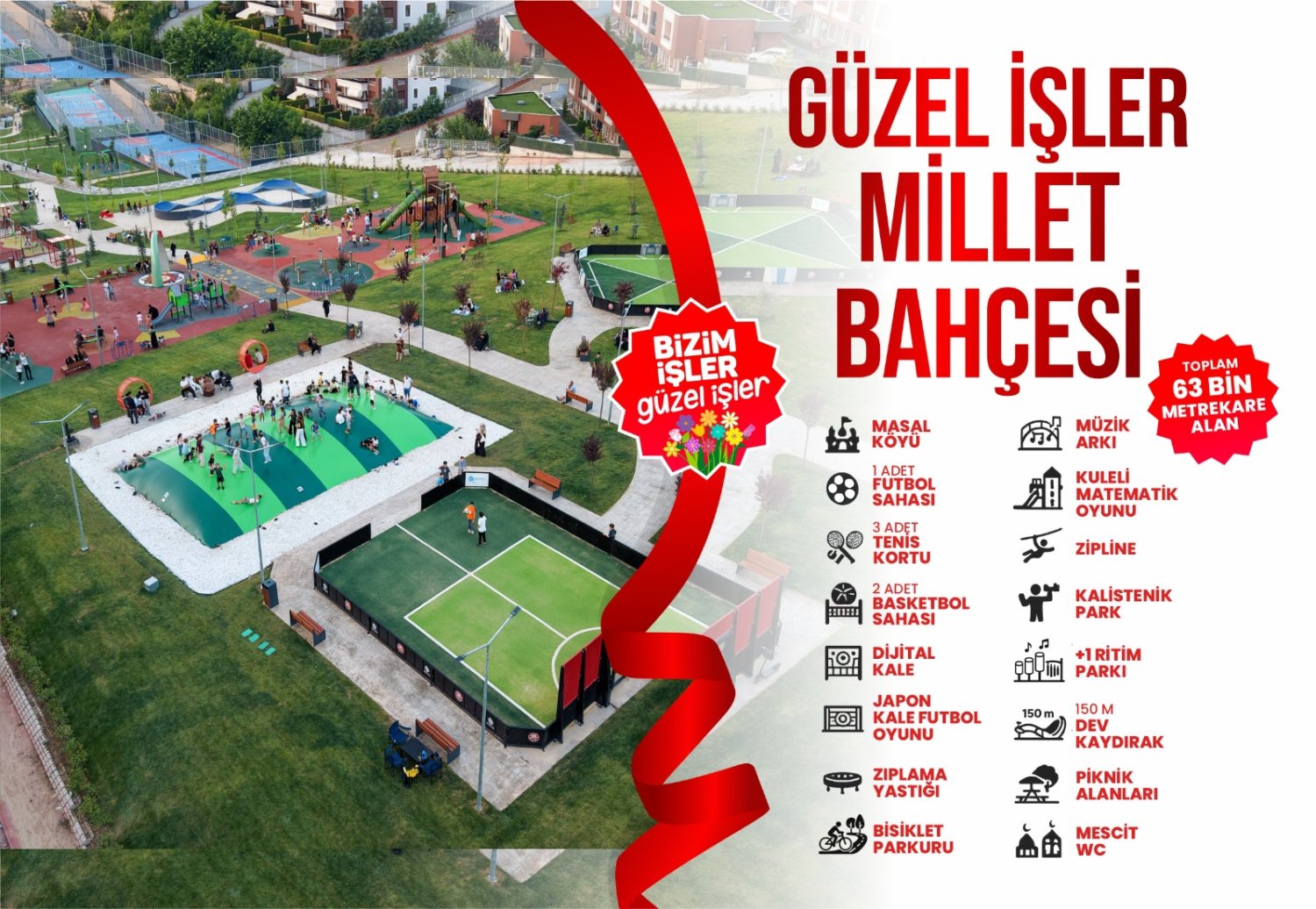 Başiskele’de Millet Bahçesi Açılışa Hazır!