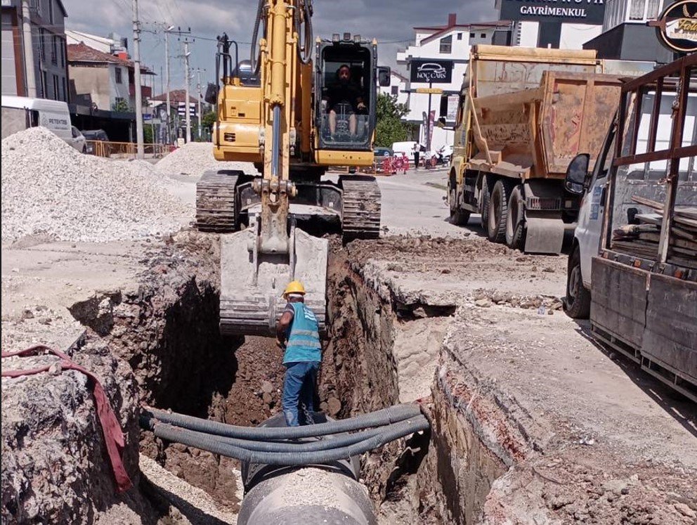 İSU’dan Başiskele’ye Binlerce Metrelik Altyapı Yatırımı