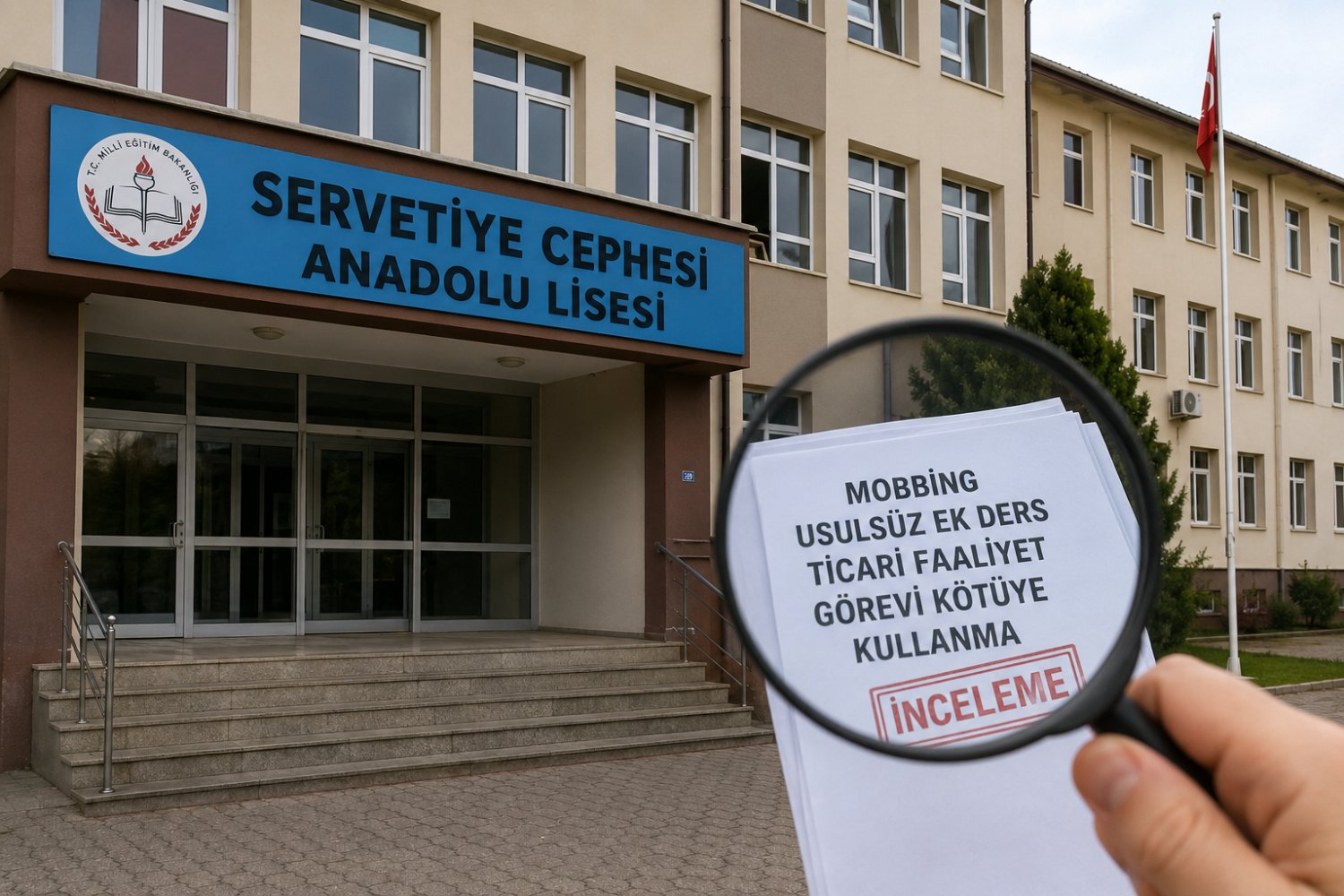 Servetiye Cephesi Lisesi’ndeki İddialar TBMM’ye Taşındı! Bakanlık İnceleme Başlattı