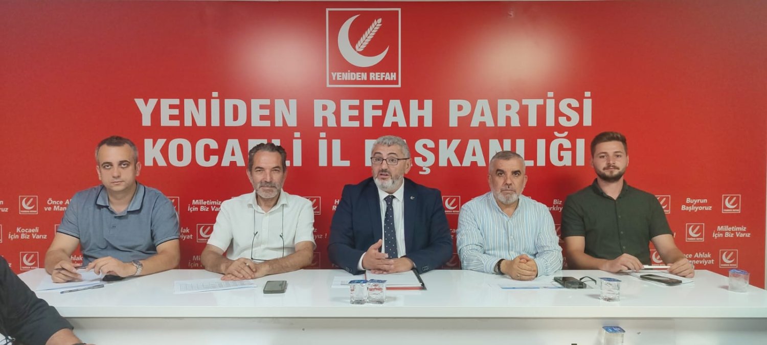 Yeniden Refah’tan Dilovası Tepkisi: Ortada Kusur Var, Sorumlu Yok