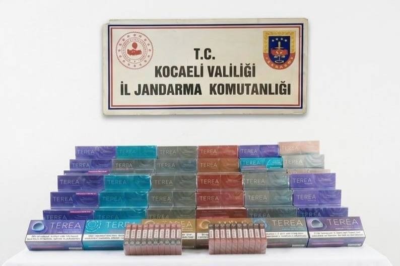 Gebze’de 620 Bin TL’lik Kaçak Tütün Yakalandı