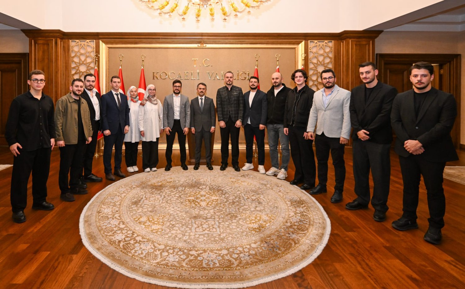 Gençlik Meclisi Başkanı Ercan’dan Vali Aktaş’a Ziyaret