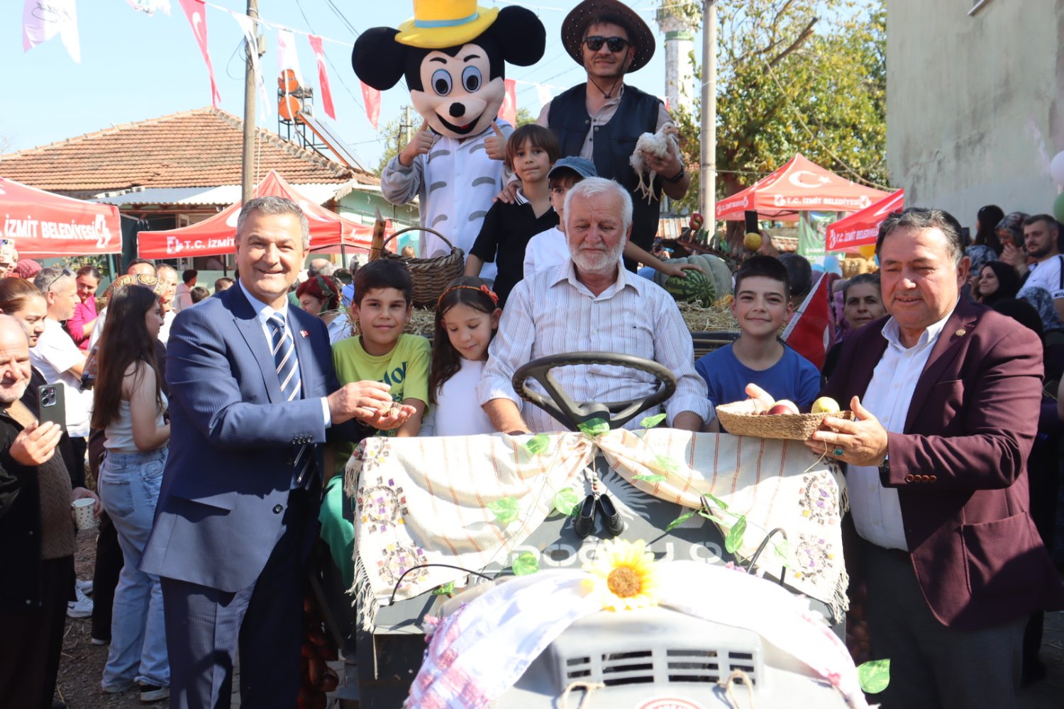 İzmit’te Pat Pat Festivali Coşkusu! Köy Kültürü Yaşatıldı