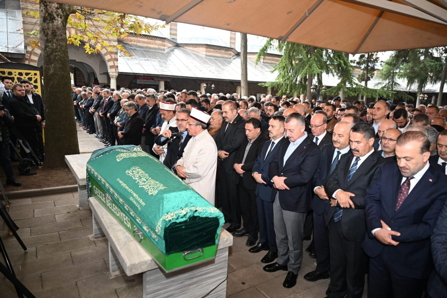 Kocaeli Protokolü, Vali Çiçek’in Acısına Ortak Oldu